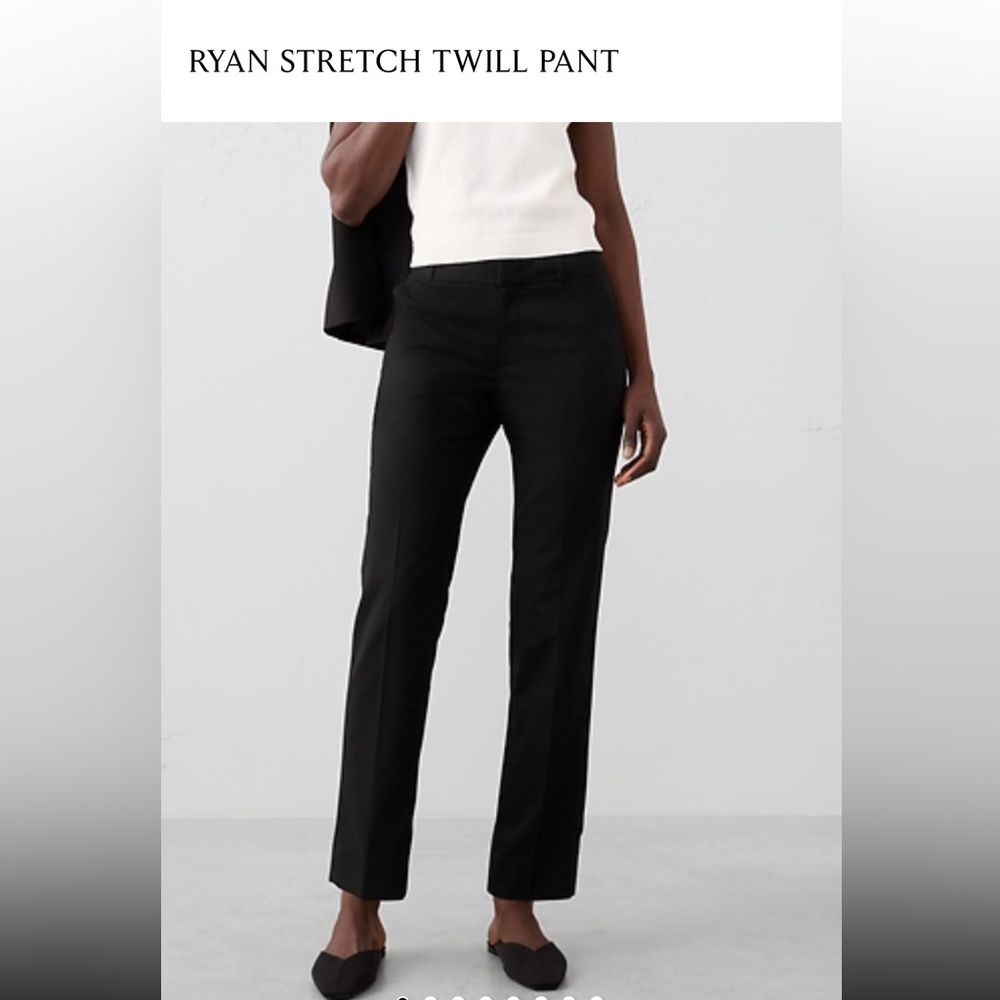 Banana Republic stretch twill pant